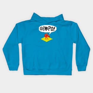 Pixel Q*Bert Kids Hoodie